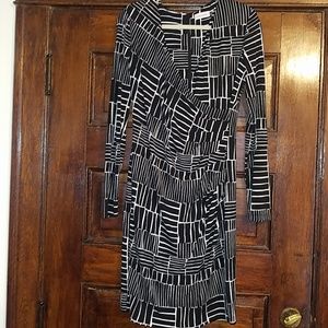 Calvin Klein wrap work dress